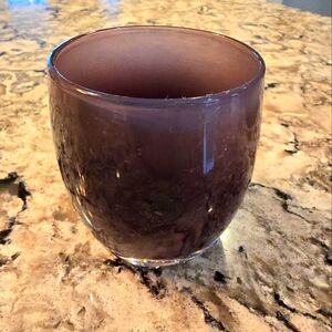 Glassybaby "eggplant"